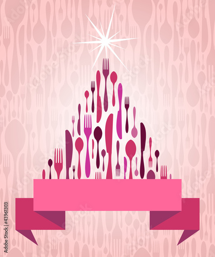 Christmas Tree Cutlery