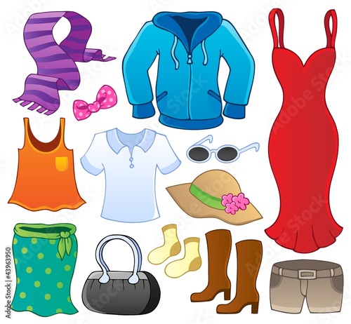 Clothes theme collection 1
