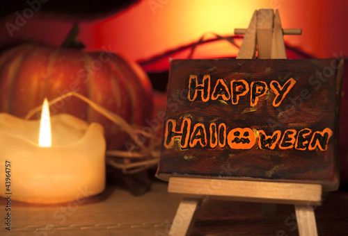 Halloweeneinladungskarte