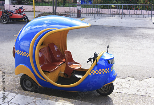 Canvas Print Coco taxi