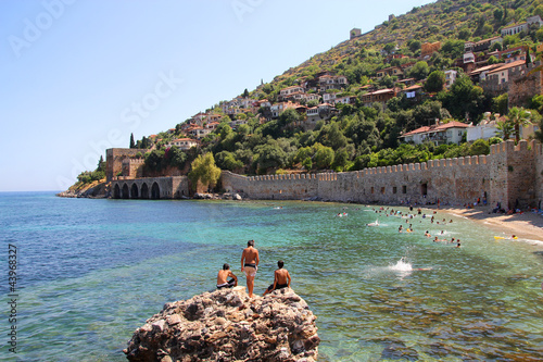 фотографія peaple at the beach in Alanya