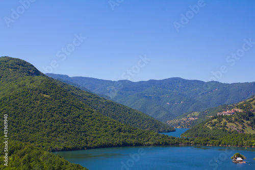 Lake in Rodopi mountains