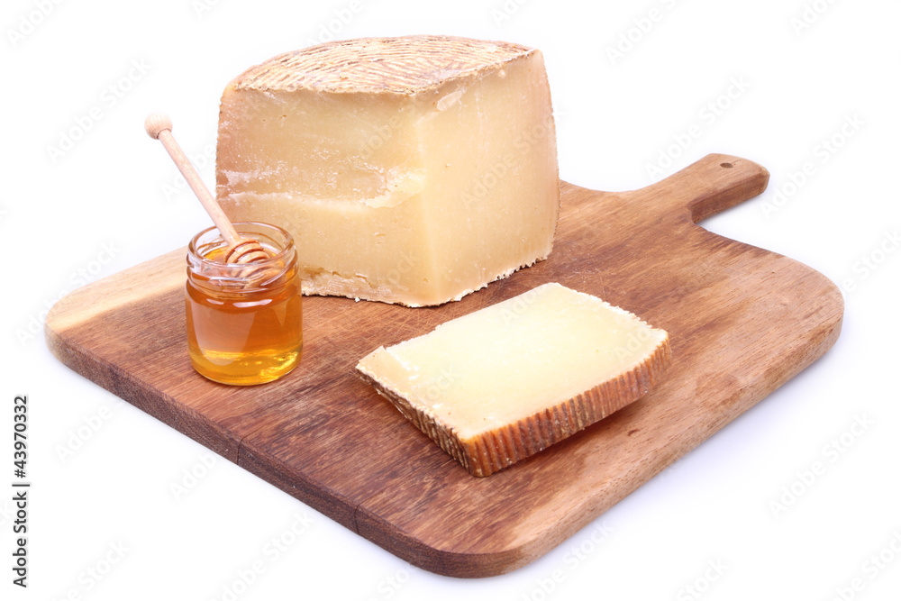 Foto Stock miele e formaggio Adobe Stock