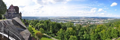 Blick von der Veste auf Coburg