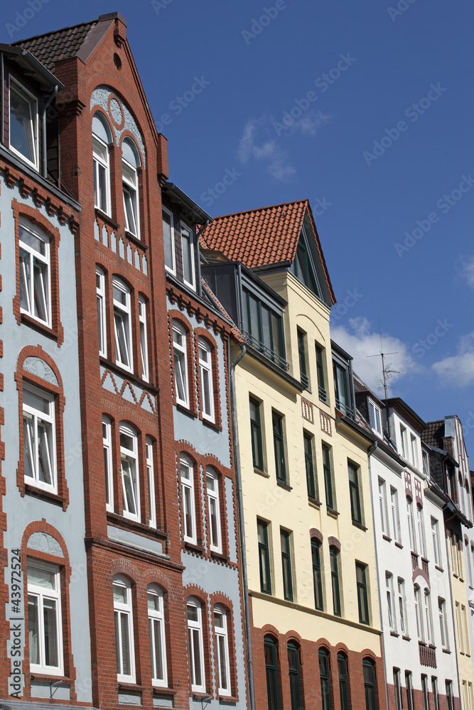 Gründerzeitarchitektur in Kiel, Deutschland