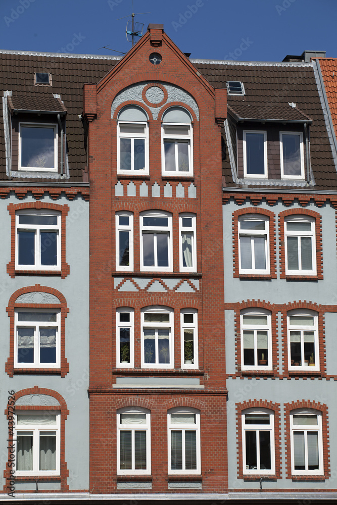 Gründerzeitarchitektur in Kiel, Deutschland Gründerzeitarchitektur in Kiel, Deutschland