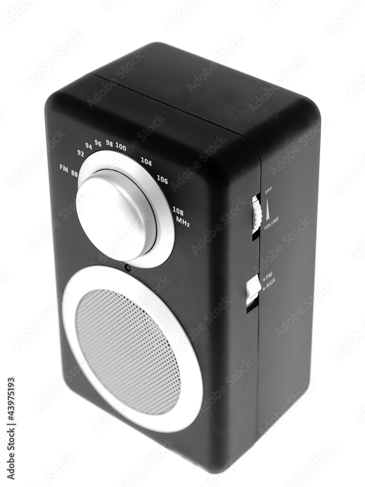 Obraz premium transistor radio