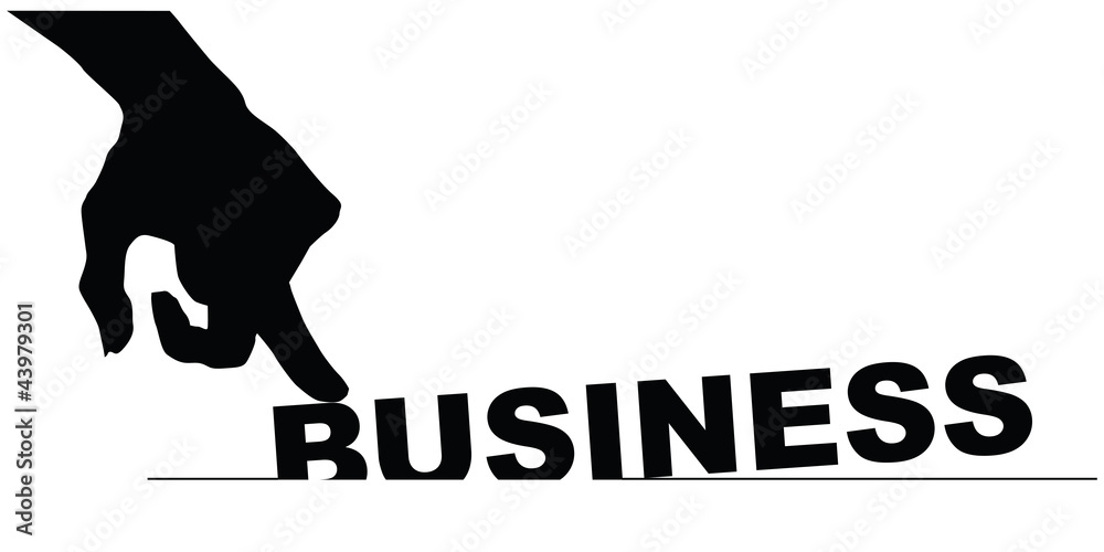 Symbol of bad business Symbol of bad business