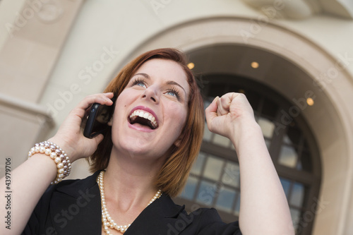 Young Businesswoman with Fi...