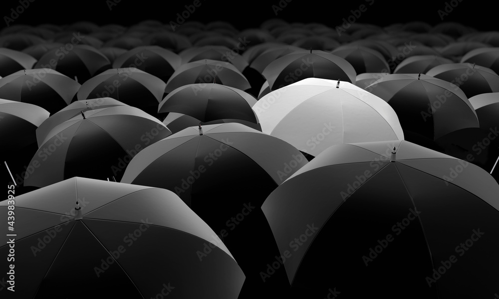 Fototapeta premium white umbrella