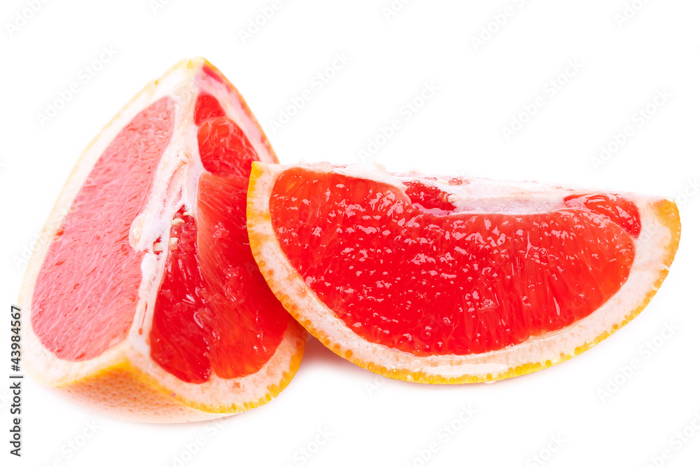 grapefruit slices grapefruit slices