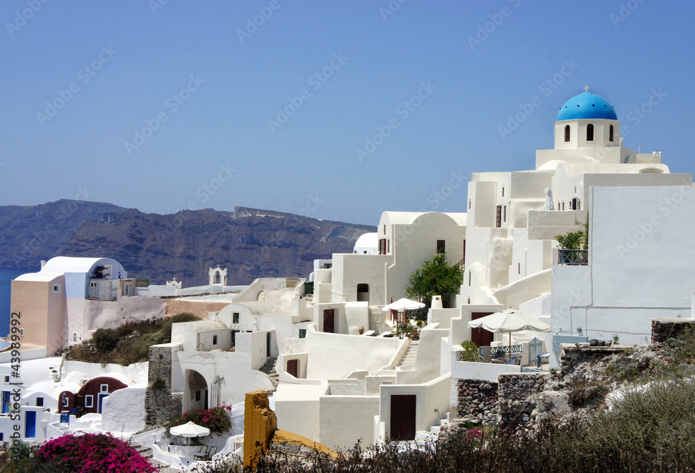 Fototapeta premium Wyspa Santorini