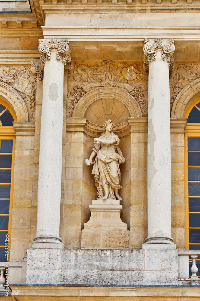 marble sculpture at Versailles palace, Paris, France