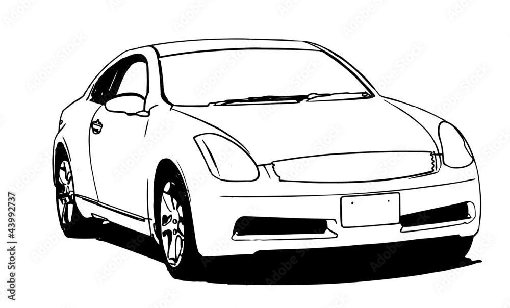 車のイラスト