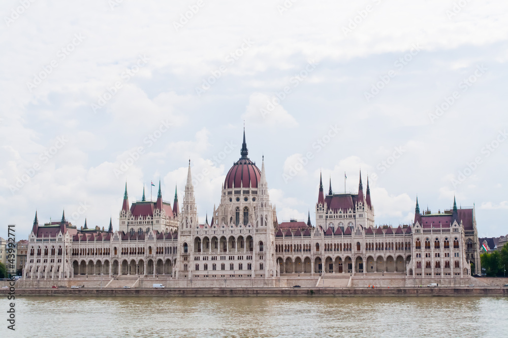 Naklejka premium Parlamento di Budapest, Ungheria