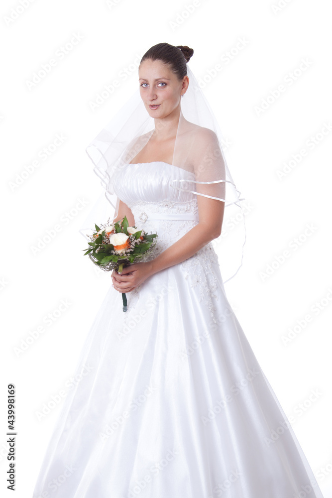 Bride with veil Bride with veil