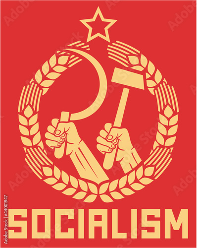 Photo socialism - communism poster