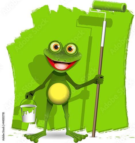 frog painter