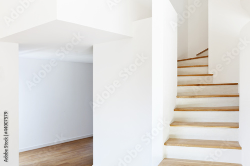 interior modern house  staircase and passage
