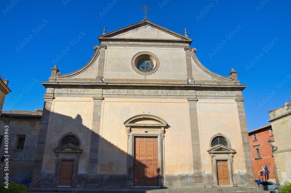 Cathedral of St. Giacomo.Tuscania. Lazio. Italy.
