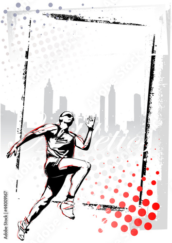 athletics poster