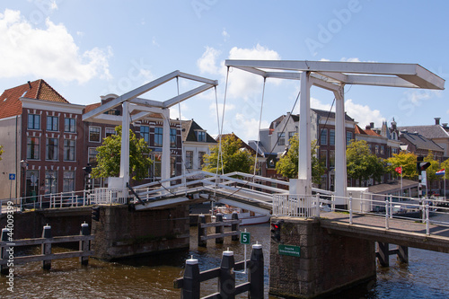 Eine alte Klappbrücke in Haarlem © Lorenz Timm