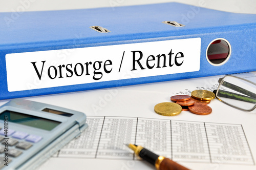 Vorsorge Rente photo