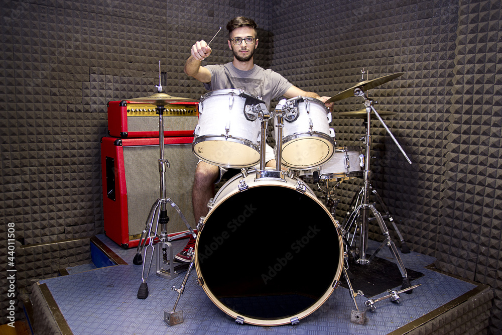 Fototapeta premium batterista