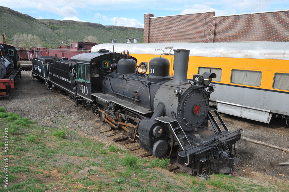Locomotive in Denver Colorado, Museum Locomotive in Denver Colorado, Museum