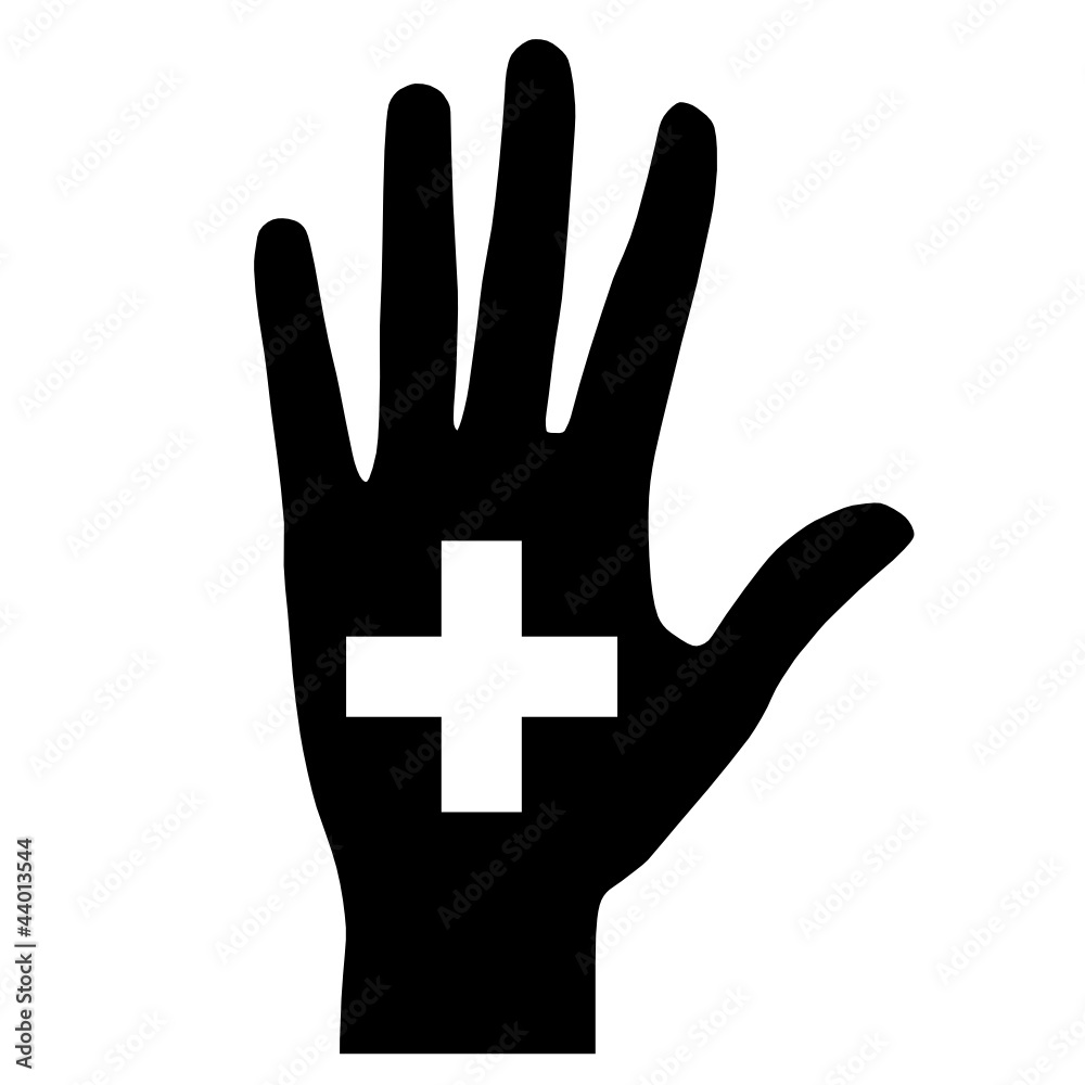 Obraz premium CROSS HAND