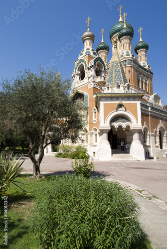 St. Nicholas' Russian Orthodox Cathedral in Nice
