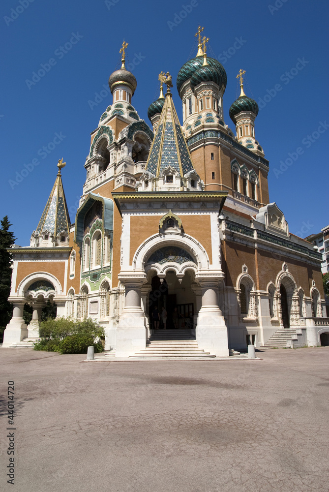 St. Nicholas' Russian Orthodox Cathedral in Nice