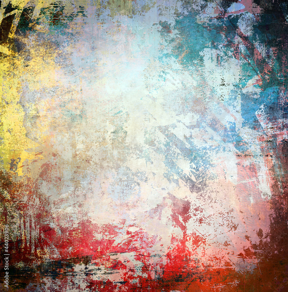 Obraz premium Colorful illustration bright pattern