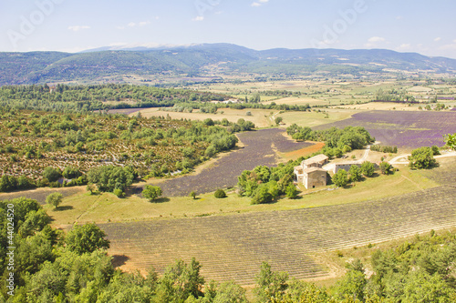 Aerial view of Provence, France