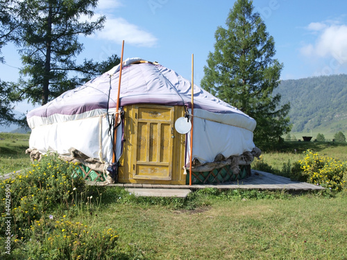 Altai yurt photo