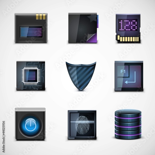 electronic devices vector icons