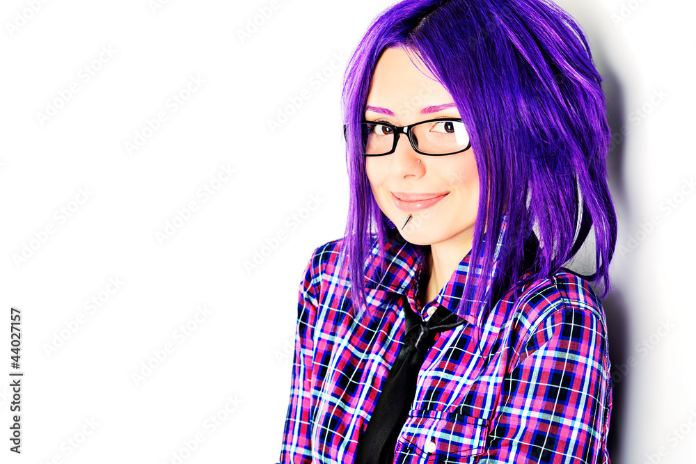 purple girl purple girl