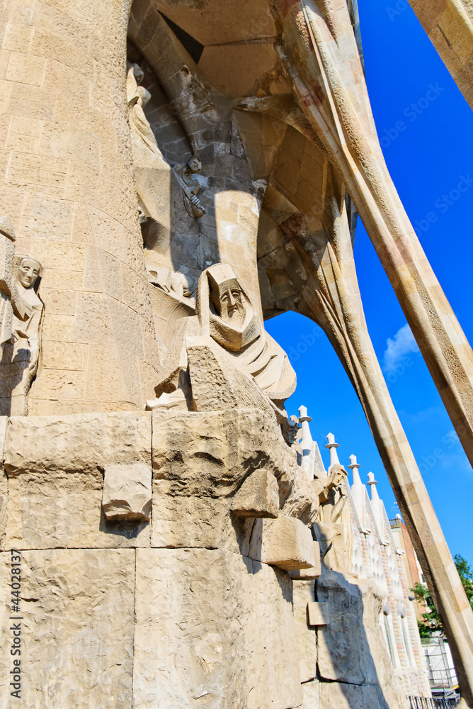 Naklejka premium sagrada detail