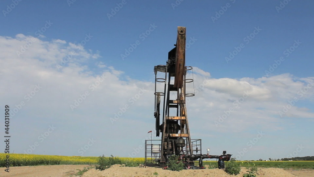 Oil Pump Working Hard Oil Pump Working Hard