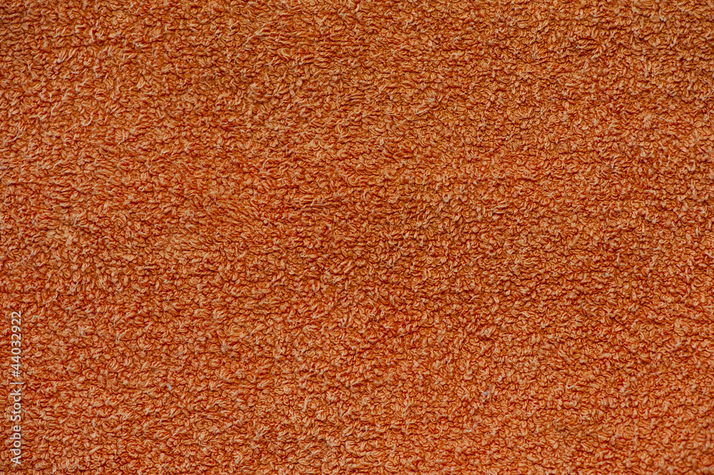 Orange towel texture Orange towel texture