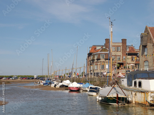 Fotografering The harbour at Blakeney on the North Norfolk coast