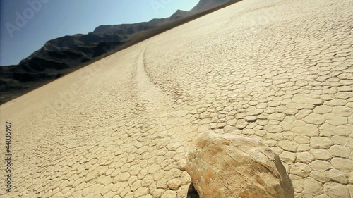 Lake Bed Trail from Moving Rock