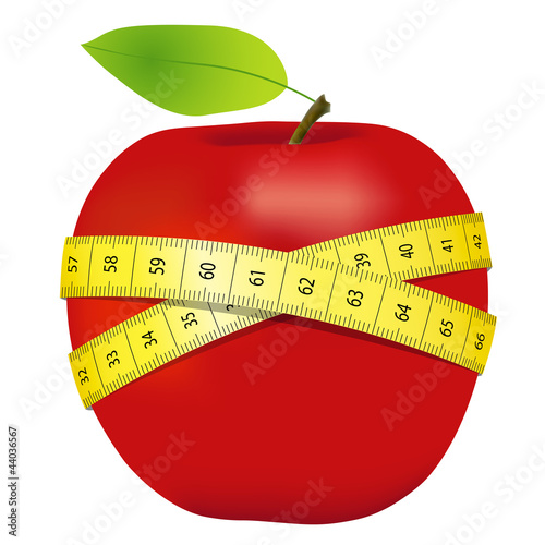 Pomme rouge - minceur