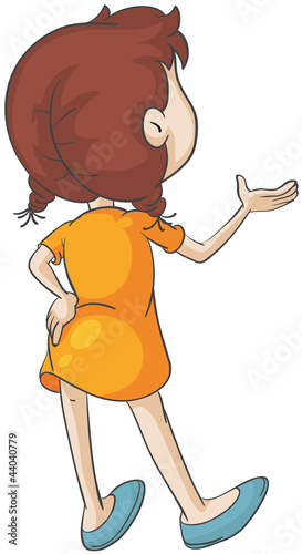 a girl