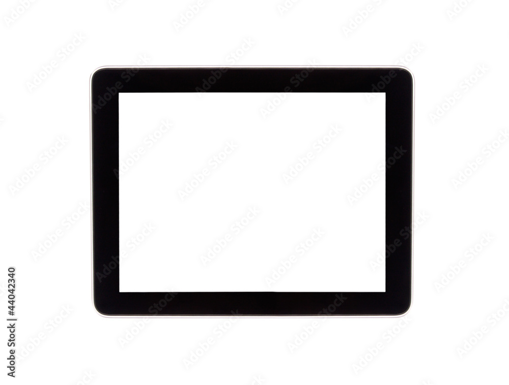 Touch screen tablet computer with blank screen Touch screen tablet computer with blank screen