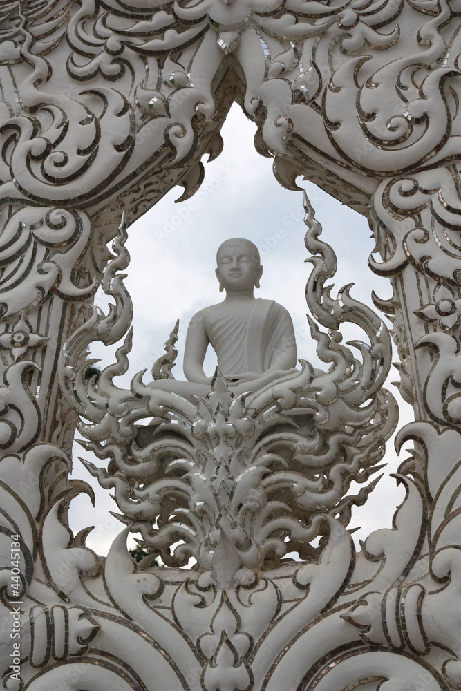 Sculpture in Buddhist temple