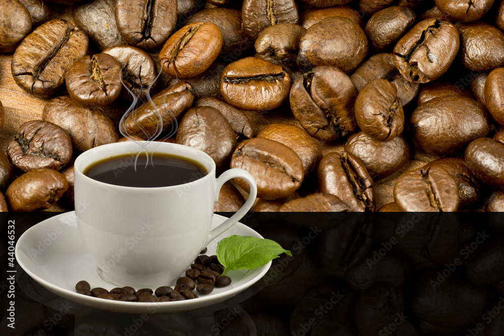 Fototapeta premium Kawa