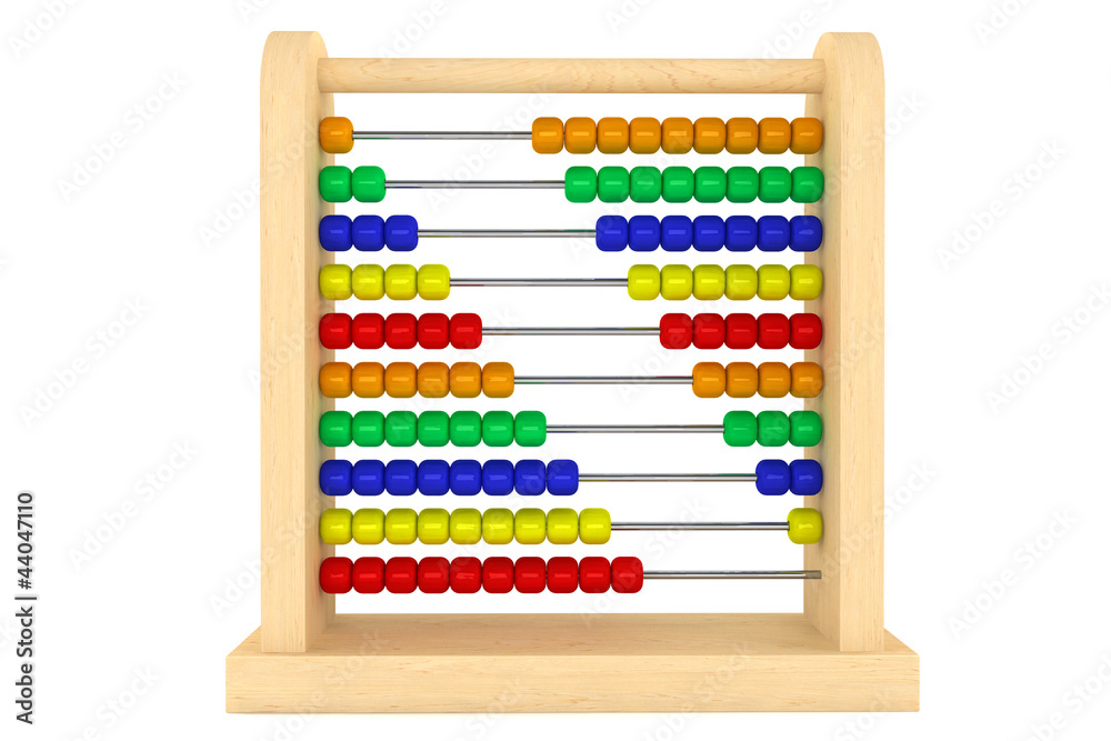 Toy wooden abacus Toy wooden abacus