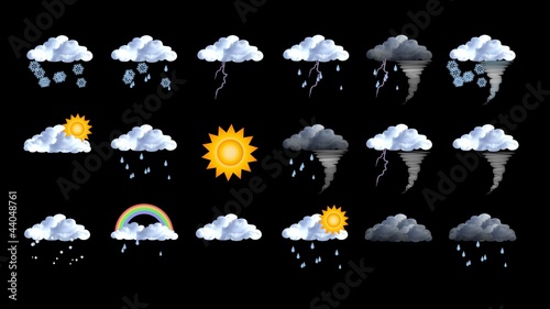 Foto weather icons