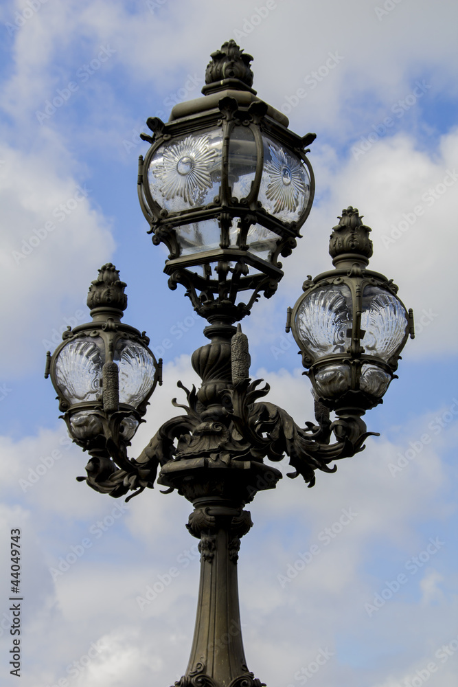 Paris street lantern